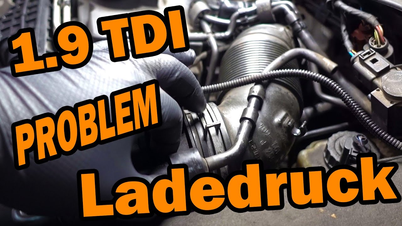 VW 1.9 TDI - LADEDRUCK UNTERSCHRITTEN 🛠 Motor hat keine Leistung bei höherer Drehzahl 🛠 FEHLERSUCHE