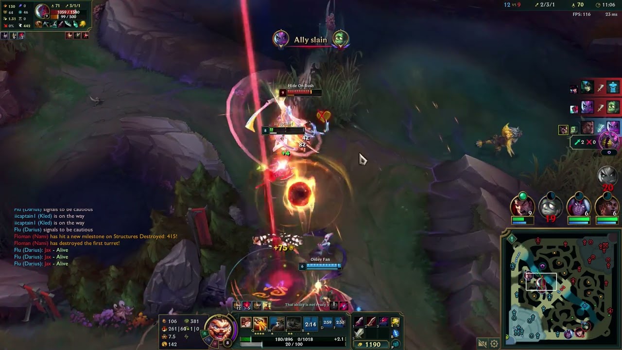 Kled vs Yone mid
