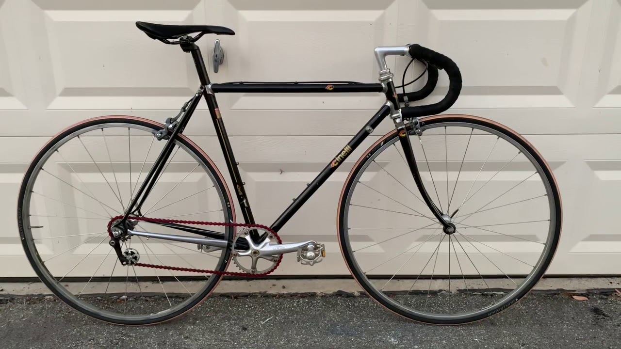 Vintage Cinelli SuperCorsa. The best steel frame of its time