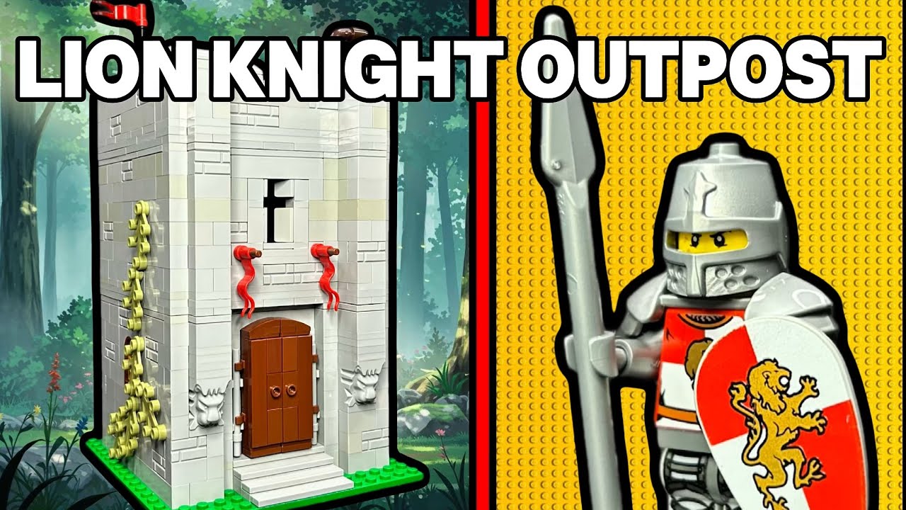 Я построил аванпост LEGO Lion Knight!