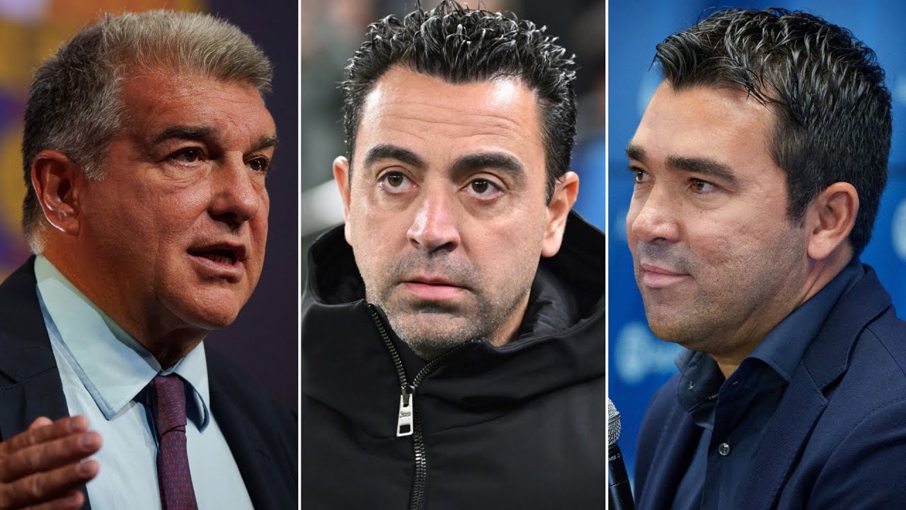 BARCELONA IN CRISIS MODE FT XAVI, DECO & JOAN LAPORTA