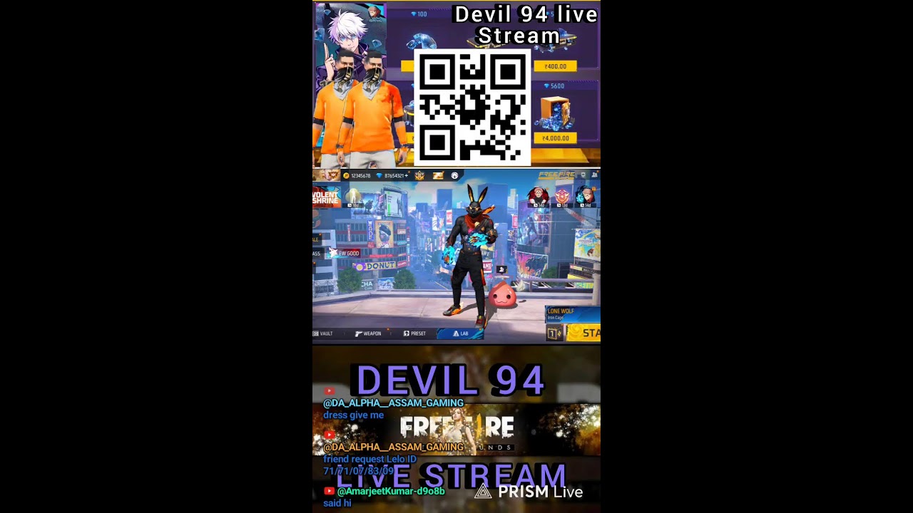 Live streaming of devil 94