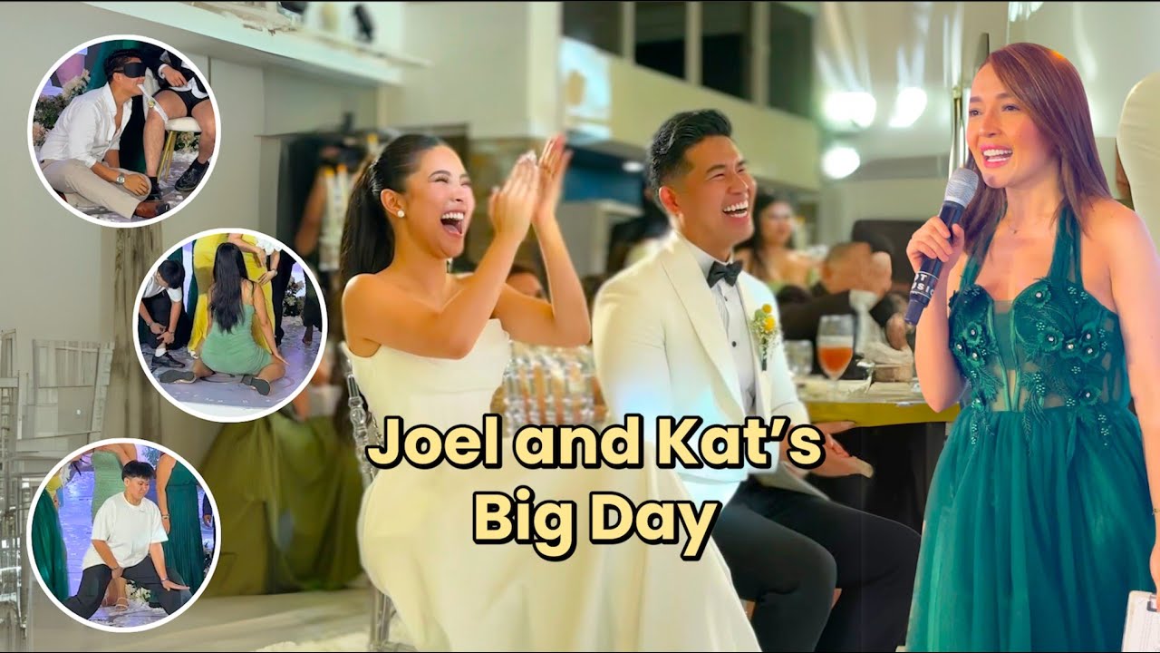 Joel & Kat's Wedding Reception 🎤