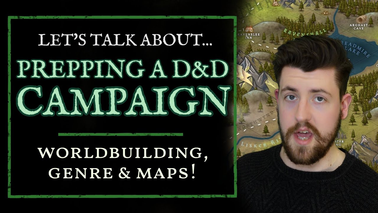 How I prep a Dungeons and Dragons campaign