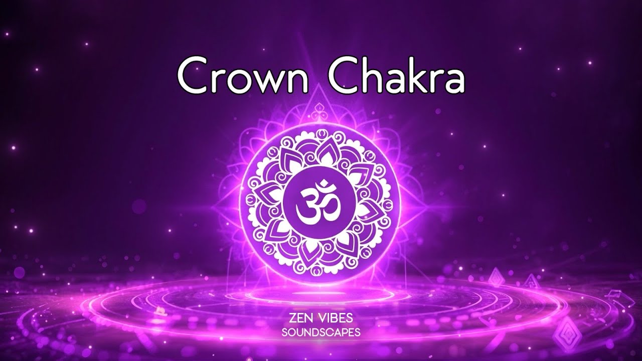 Raise Your Vibration | Crown Chakra Music for Spiritual Awakening