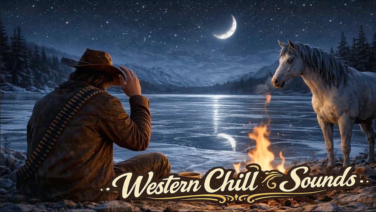 Frozen Lake Meditation ⛄️ Peaceful Western Chill