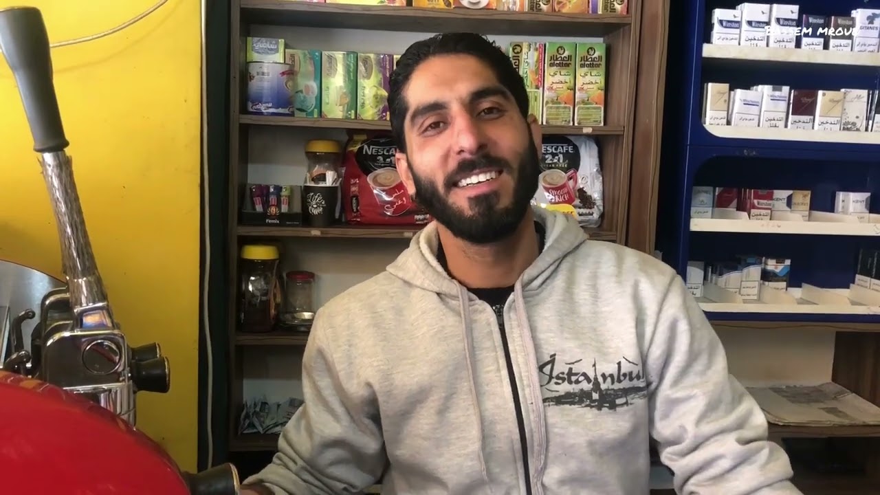 Khalife cafe in Ras Beirut مقهى خليفة في منطقة راس بيروت