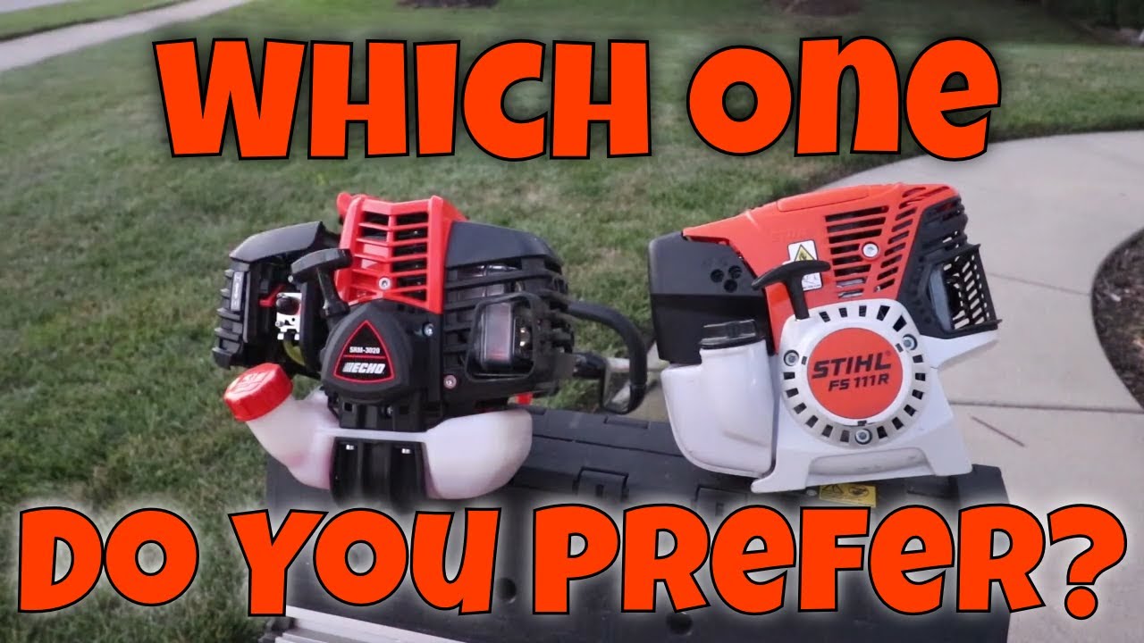 STIHL FS-111R VS. ECHO SRM 3020 Comparison [I Expected More]