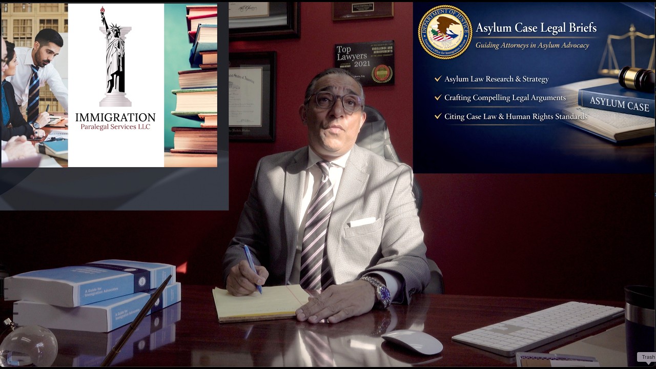 ATTORNEYS' TESTIMONIALS RE: OUR IMMIGRATION PARALEGAL SERVICES.
