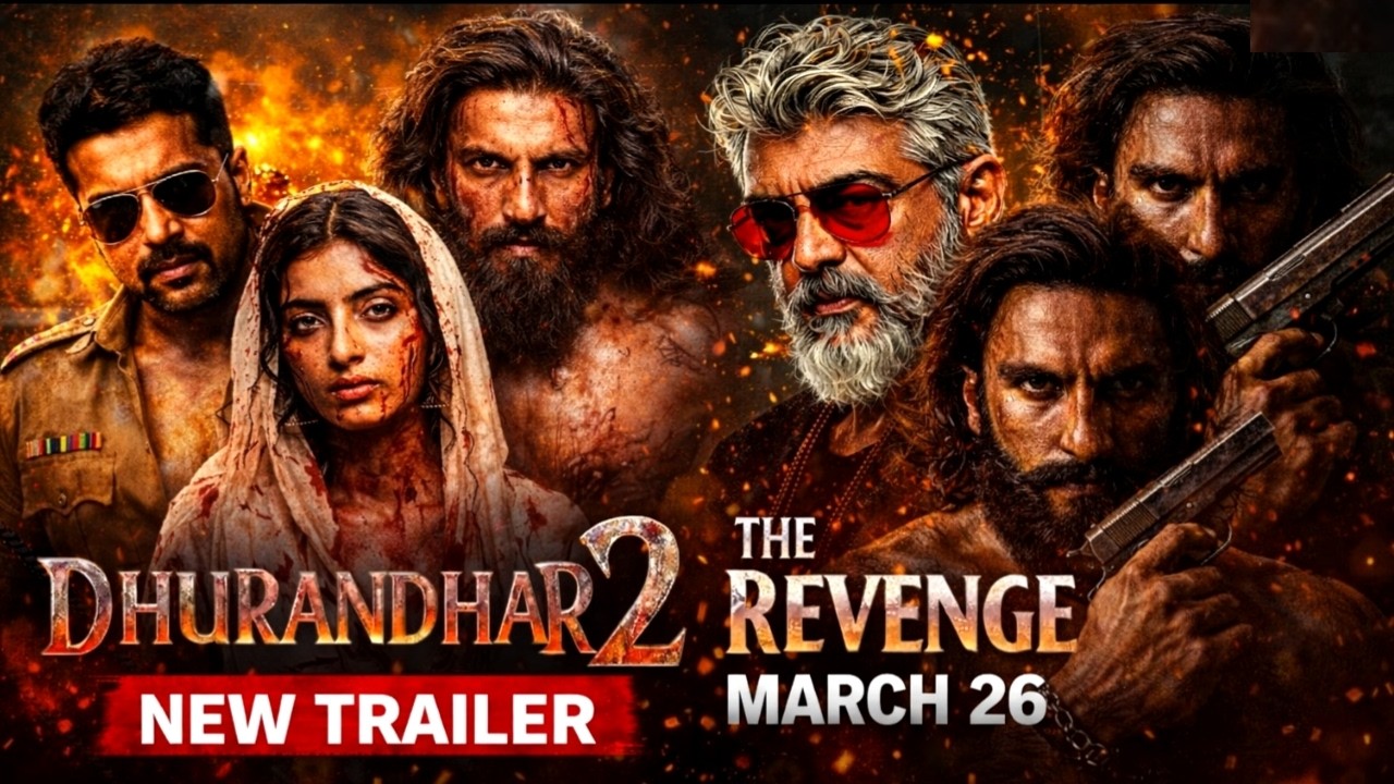 Dhurandhar The Revenge (2026) Official Trailer | Ranveer Singh | Akshaye Khanna | Sanjay Dutt