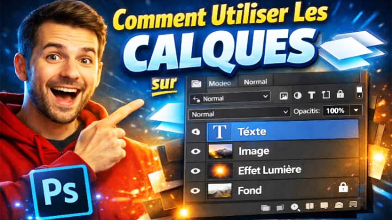 Comment Utiliser les Calques sur Photoshop