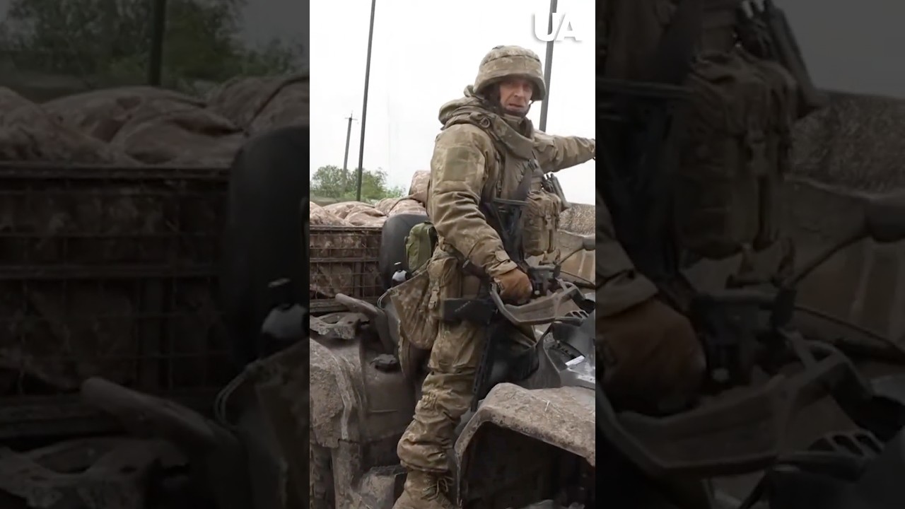 Ukrainian INFANTRYMAN warns JOURNALISTS about Russian drones #shorts