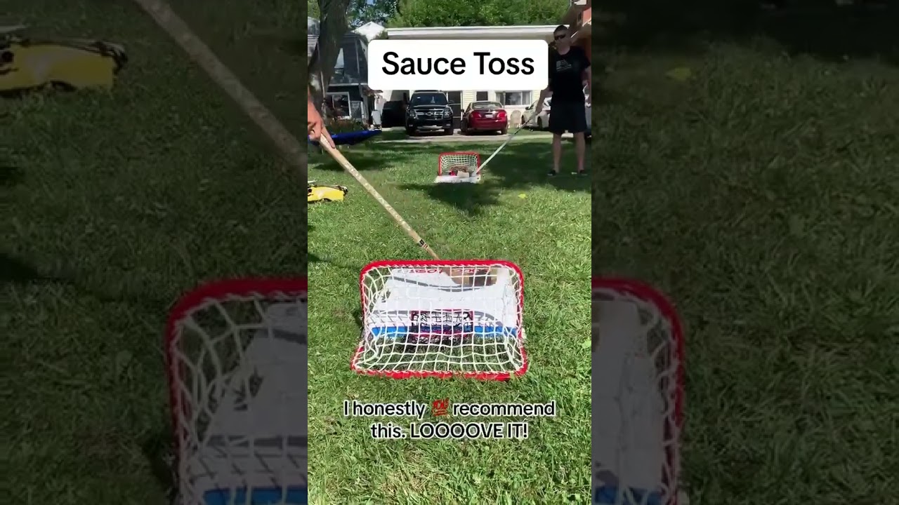 Game - Hockey CornHole SauceToss - Review - #review #hockey #game