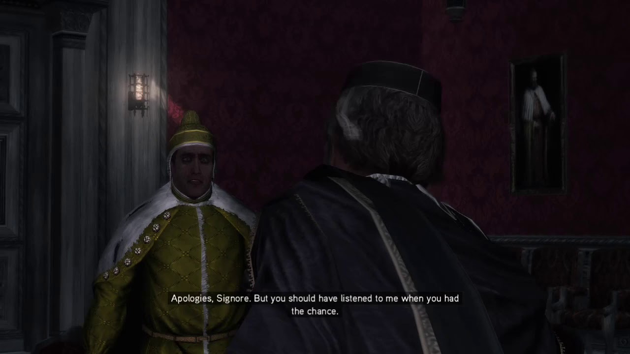 Assassin's creed 2: The Doge and Carlo Grimaldi's death
