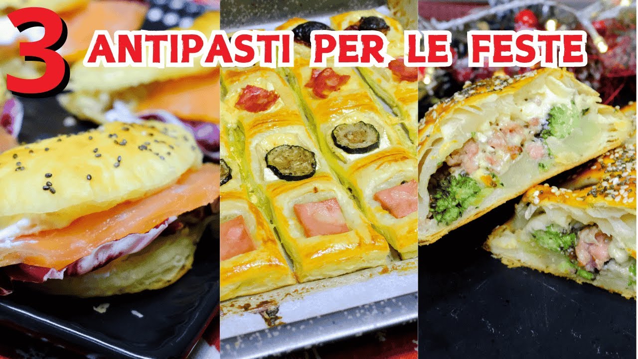 3 Idee Antipasti Di Natale Con Pasta Sfoglia Ricette facili e veloci, tutti possono farle!
