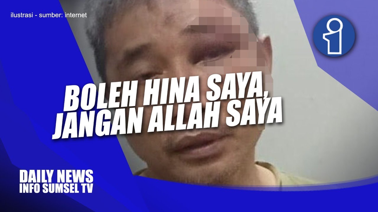 M. Kece Sang Penista Agama, Dianiaya dan Dilumuri Kotoran || Daily News Infosumsel.ID