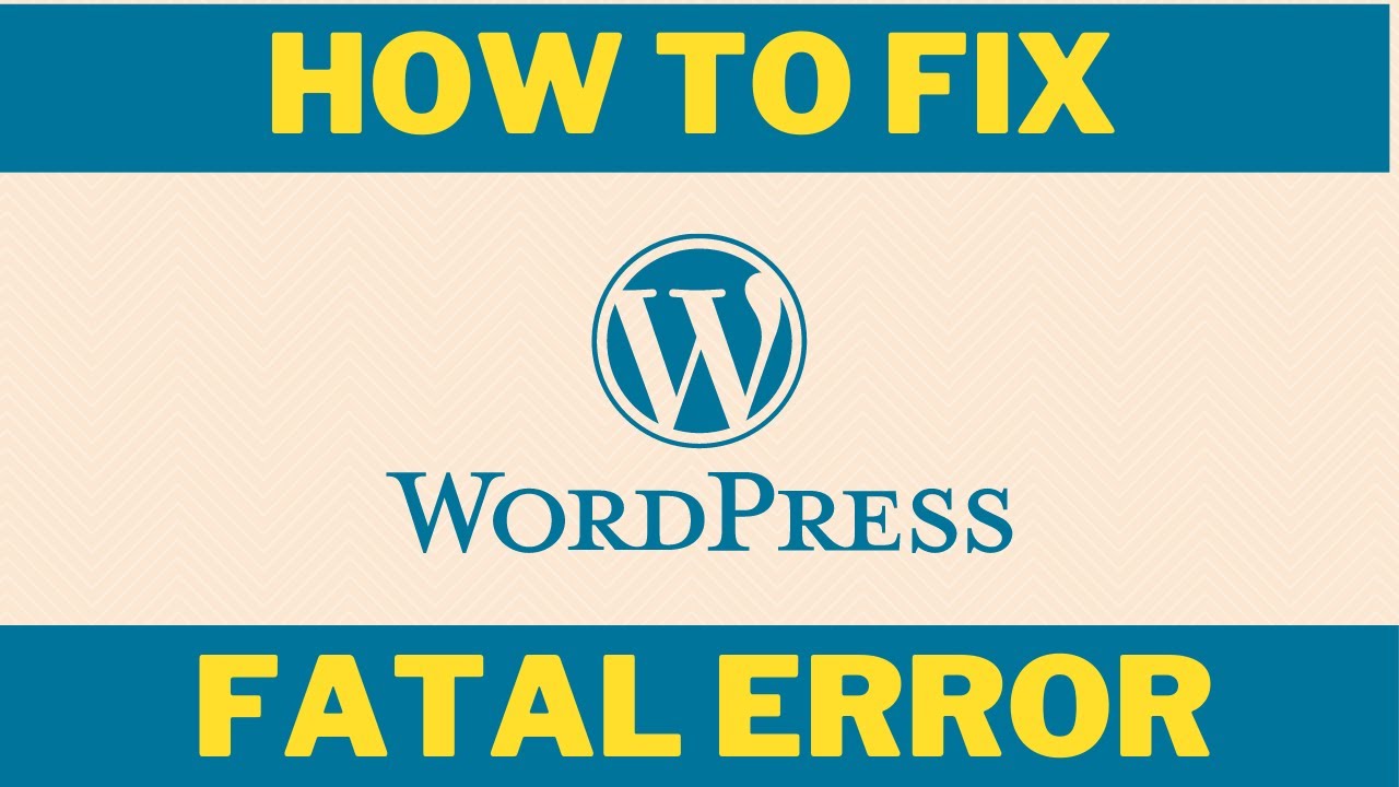 How to Fix Fatal Error During WordPress Plugin (100% Problem solved)