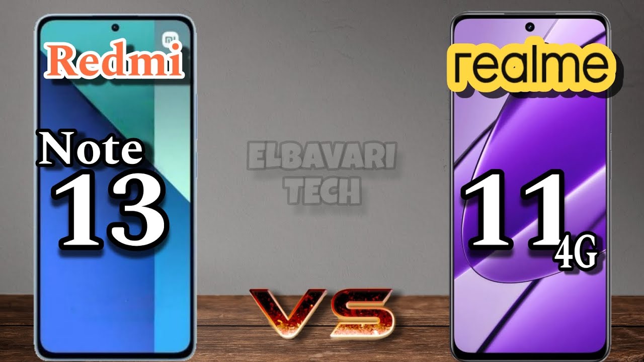 Realme 11 vs Redmi Note 13