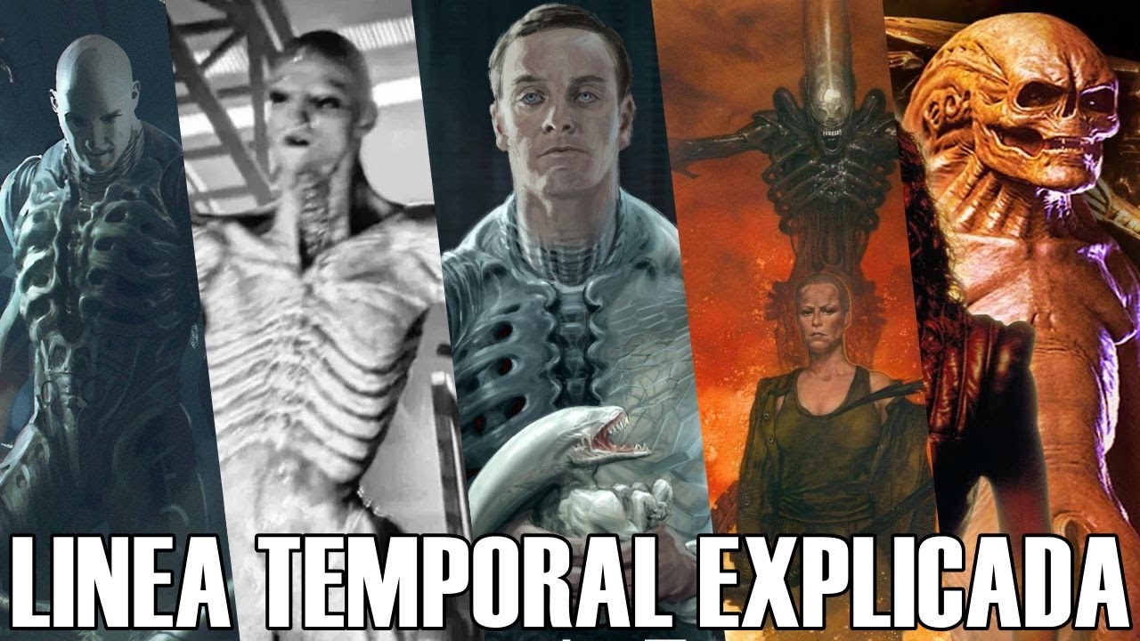 ALIEN: Lineal Temporal CINEMATOGRAFICA Explicada