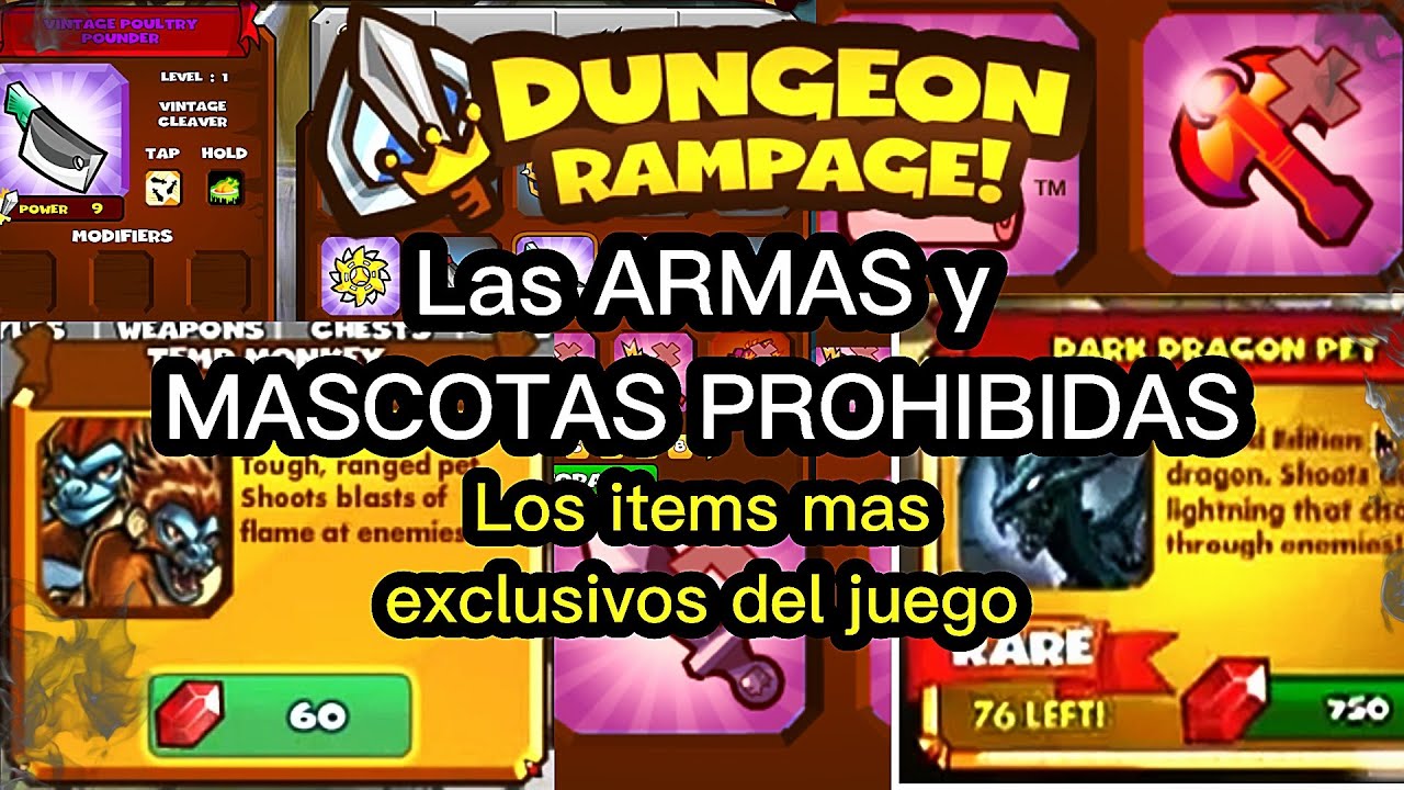 LO MÁS EXCLUSIVO DEL JUEGO | Dungeon Rampage