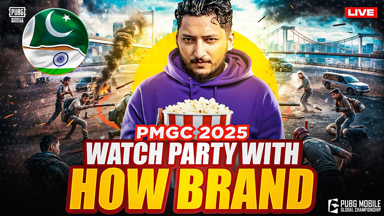 Pakistan On Top😎 | 2025 PMGC Group Stages | Pubg Mobile | How Brand