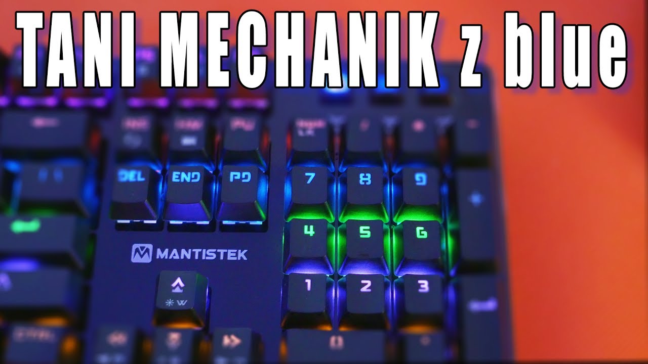 MantisTek - tania klawiatura mechaniczna z podświetleniem  -VBTpc