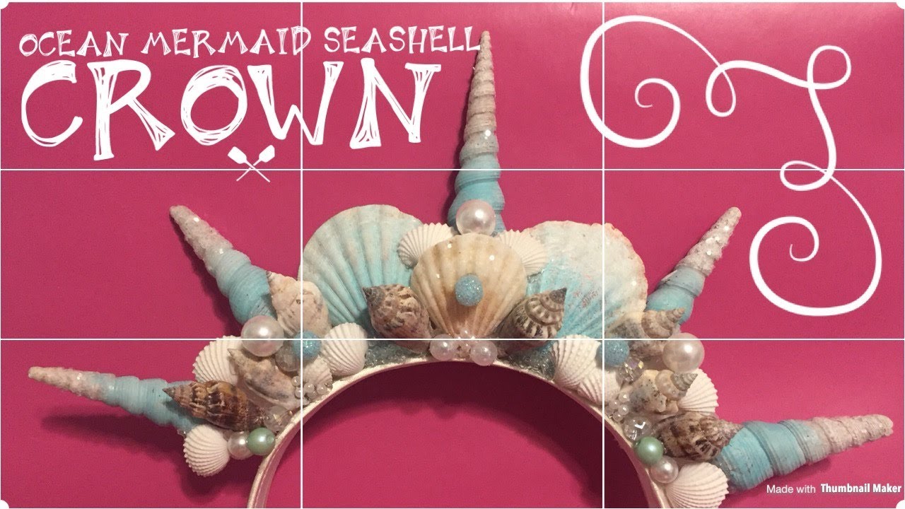 Mermaid Seashell Crown-Crustaceancore