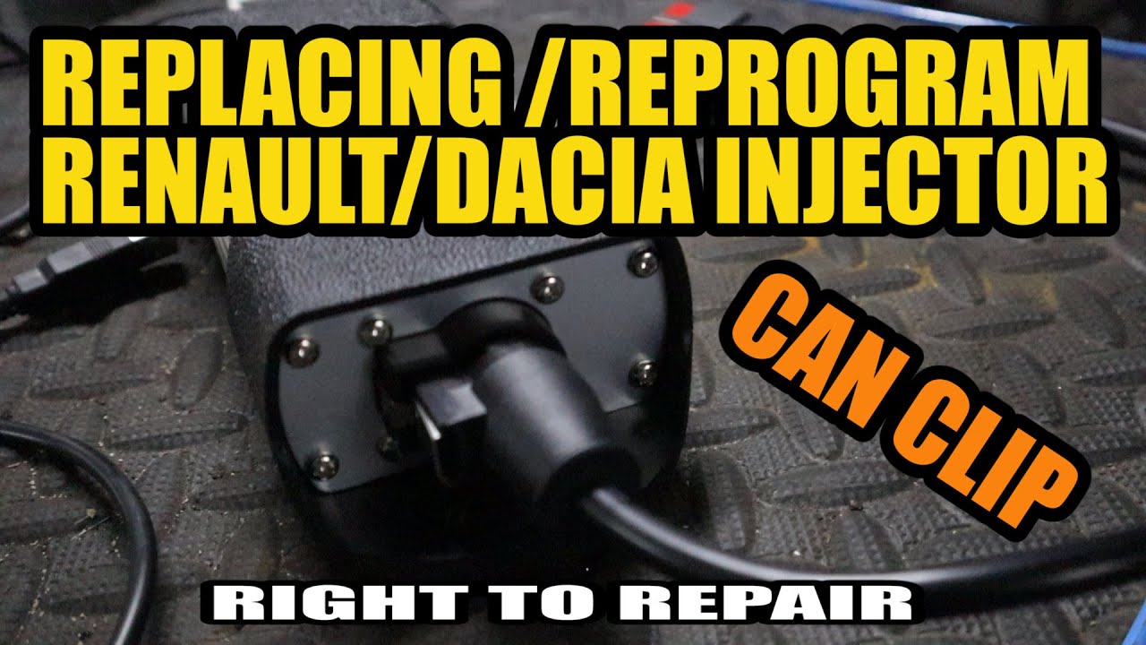 Как заменить и перепрограммировать инжектор Renault/Dacia с помощью CAN CLIP: советы и рекомендации