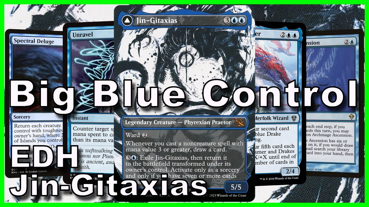 Jin-Gitaxias EDH Deck Tech | Magic: The Gathering