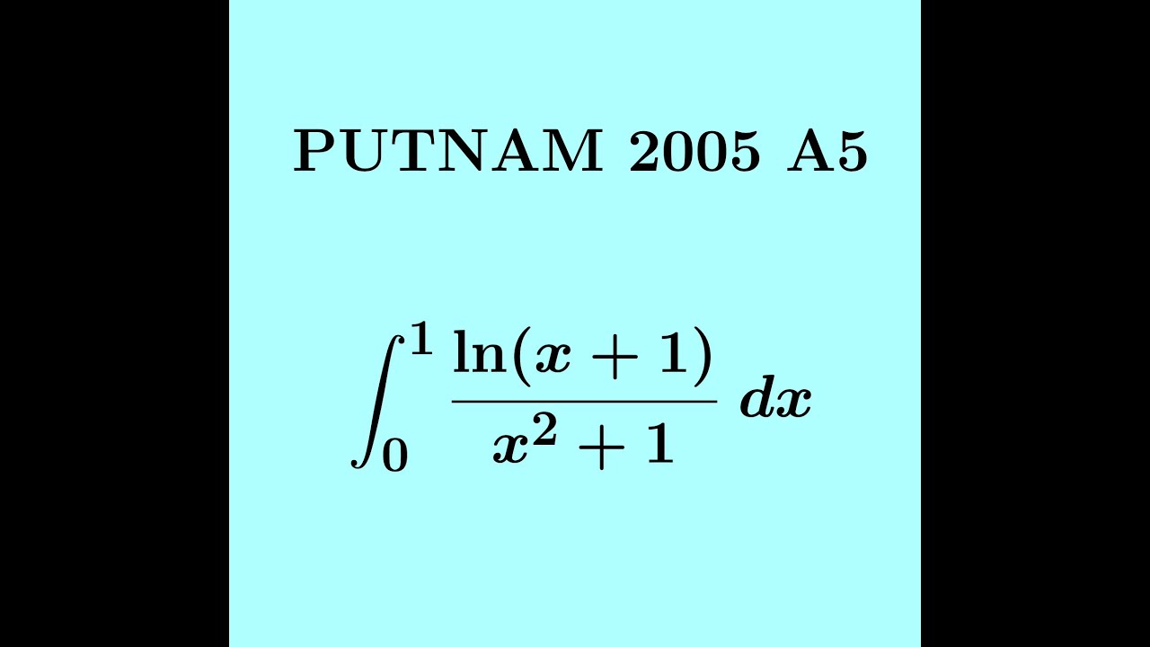 A Rewarding Putnam Integral