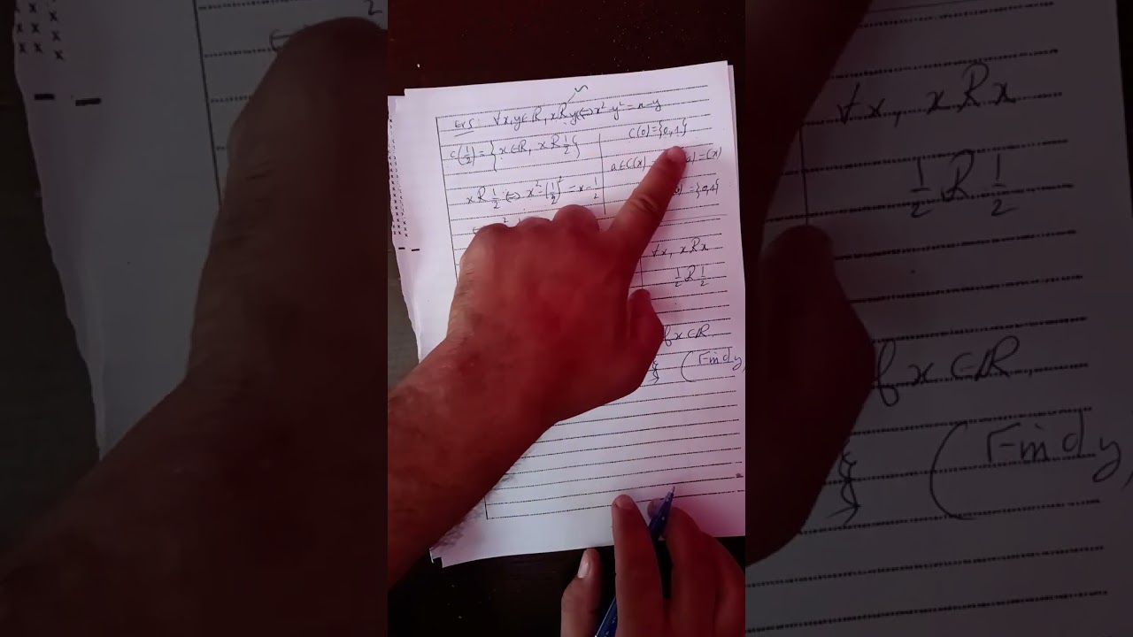 Binary relations : Exercise 5. Part 3