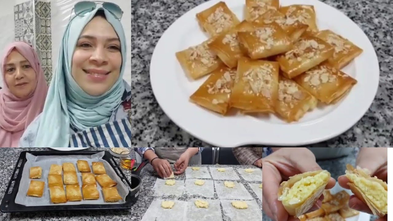 رغيفات العيد بورق الفيلو حلي عينيك وغمديهم 🤭غادي تلقاي راسك ساليتي 👌🇲🇦