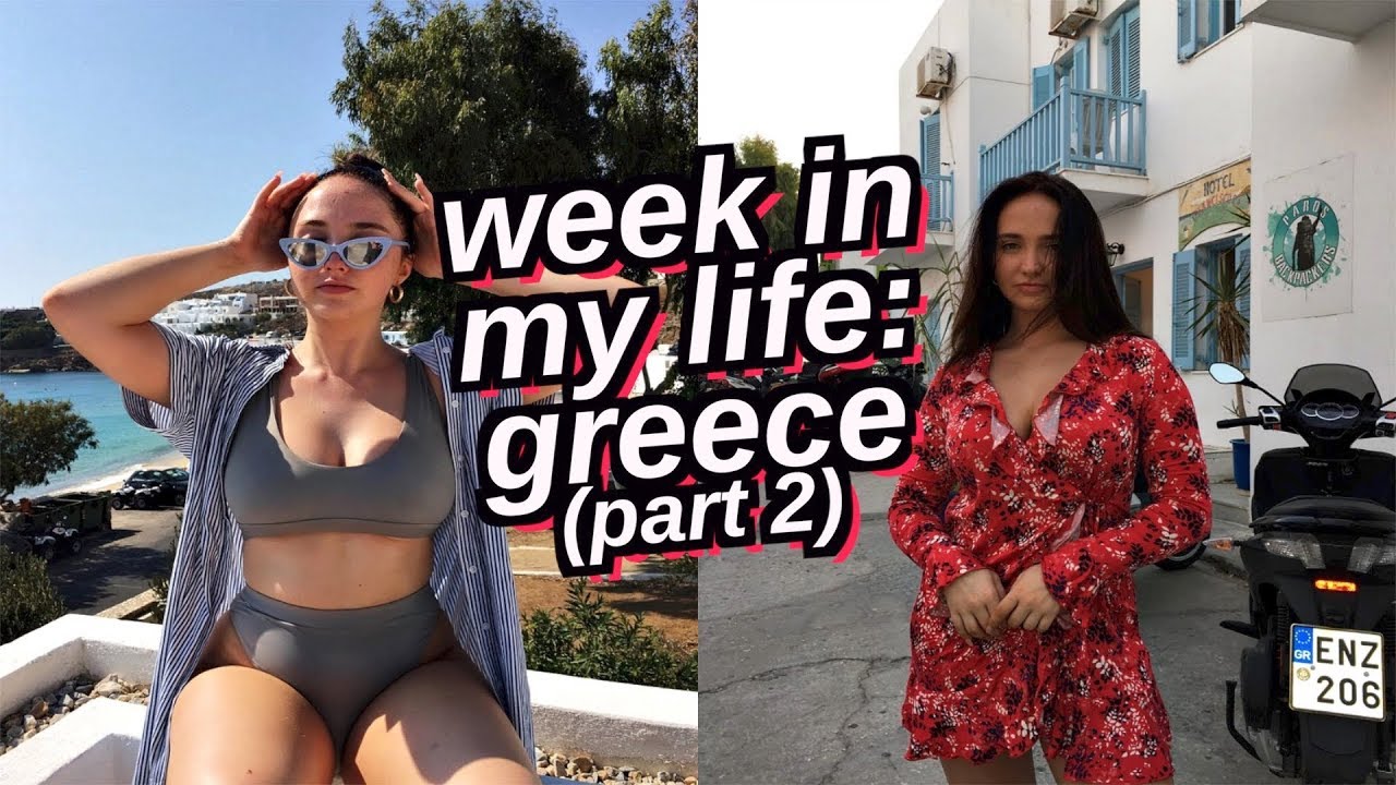 week in my life: greece part 2 | paros and mykonos | Kenzie Elizabeth