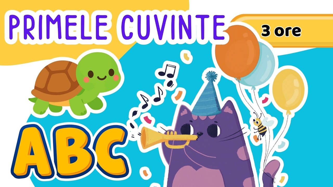 Primele cuvinte I Copii 1 - 4 ani I Cuvinte simple I PAM BEBE de 2 ani