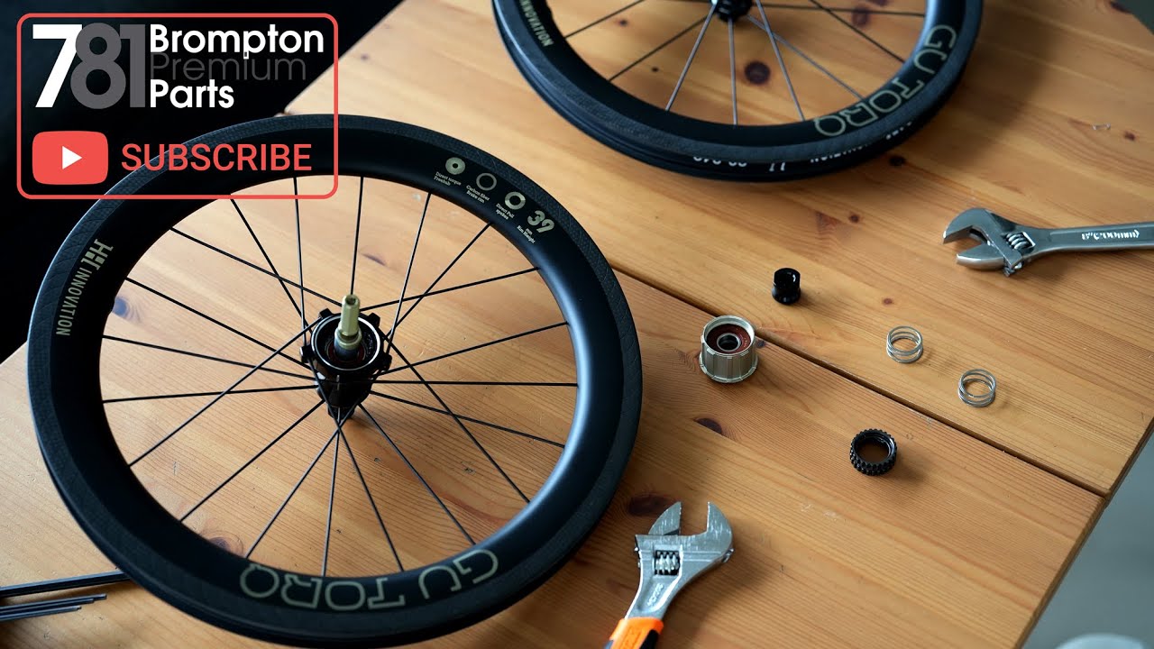 Unboxing the H&H Gu Torq Carbon Wheelset for Brompton | Inside the Ratchet Hub Engineering!