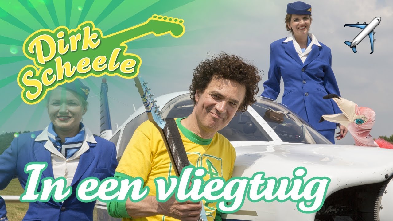 Dirk Scheele - In een vliegtuig | Op stap met Dirk Scheele