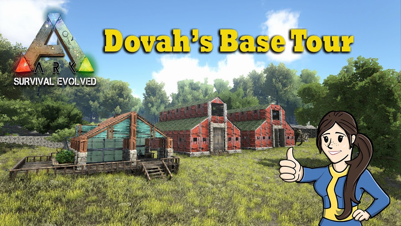 Ark: Survival Evolved - Dovah's Base Tour