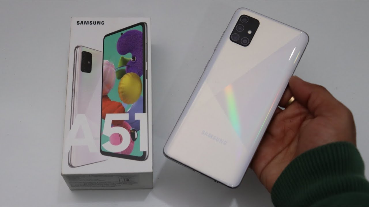 Samsung A51 Unboxing & Full Review In Hindi - Beautiful Phone In White Colour @23999 |Thetechtv