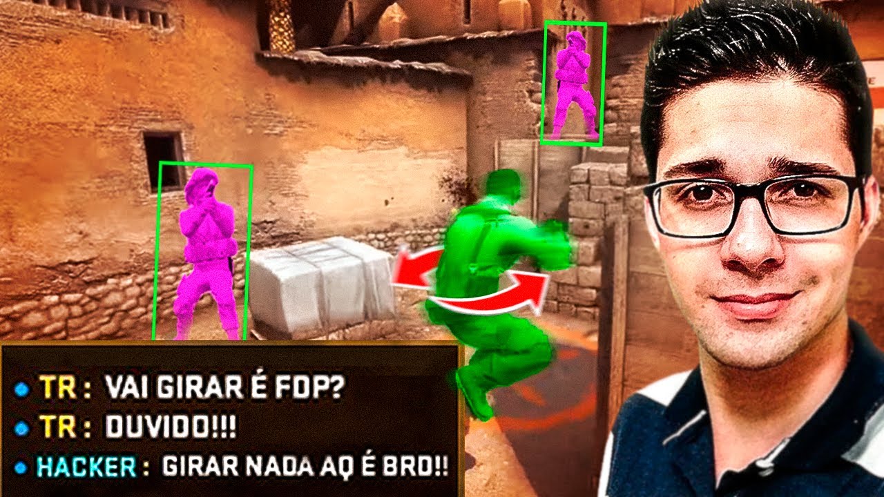HACKER fez o DESAFIO DO BRD (GIRANDO) [ CS:GO Jabuti ]