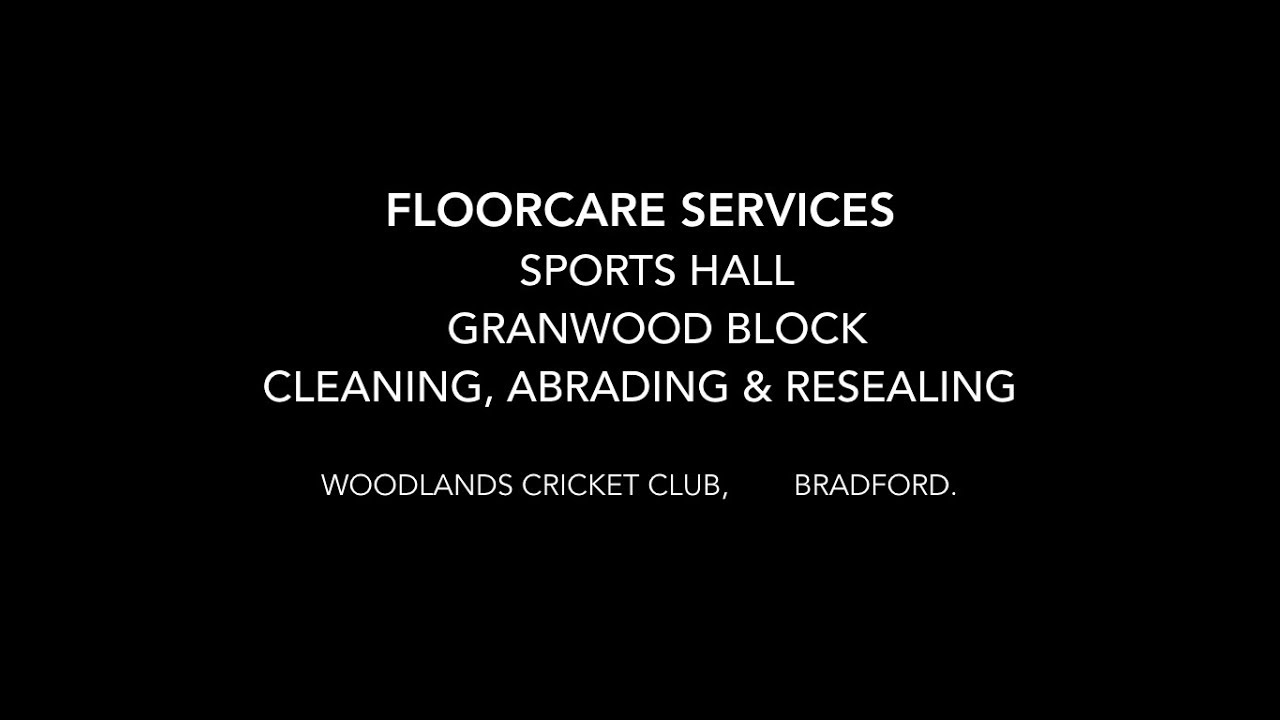 Granwood Sports Hall Floor, Strip, Clean, Scrub, Abrade & Reseal by Floorcare Services