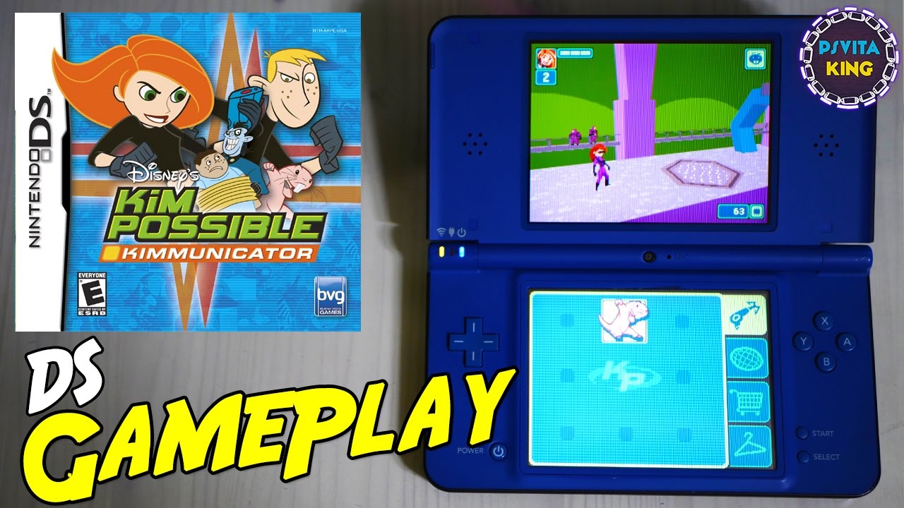 Kim Possible: Kimmunicator NDS/Nintendo DS/DSi XL GamePlay [4K]