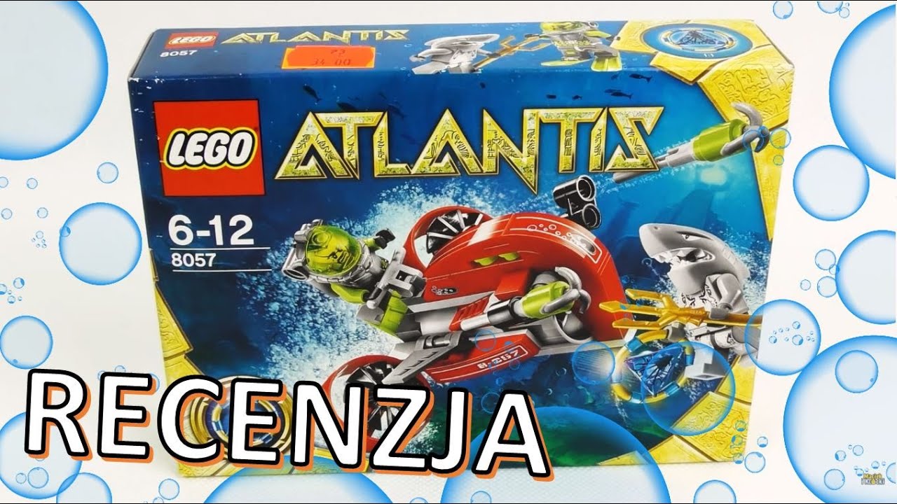 LEGO Atlantis Niszczyciel 8057 / RECENZJA