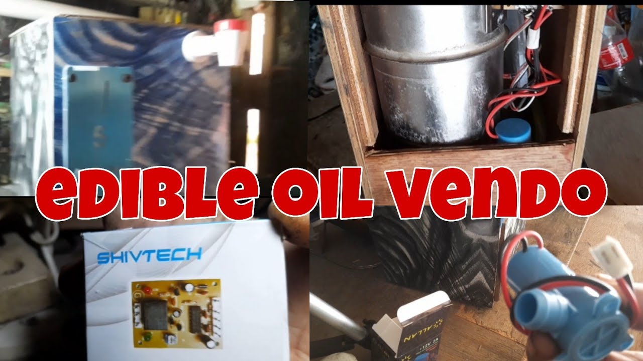 HOW MAKE EDIBLE OIL VENDO