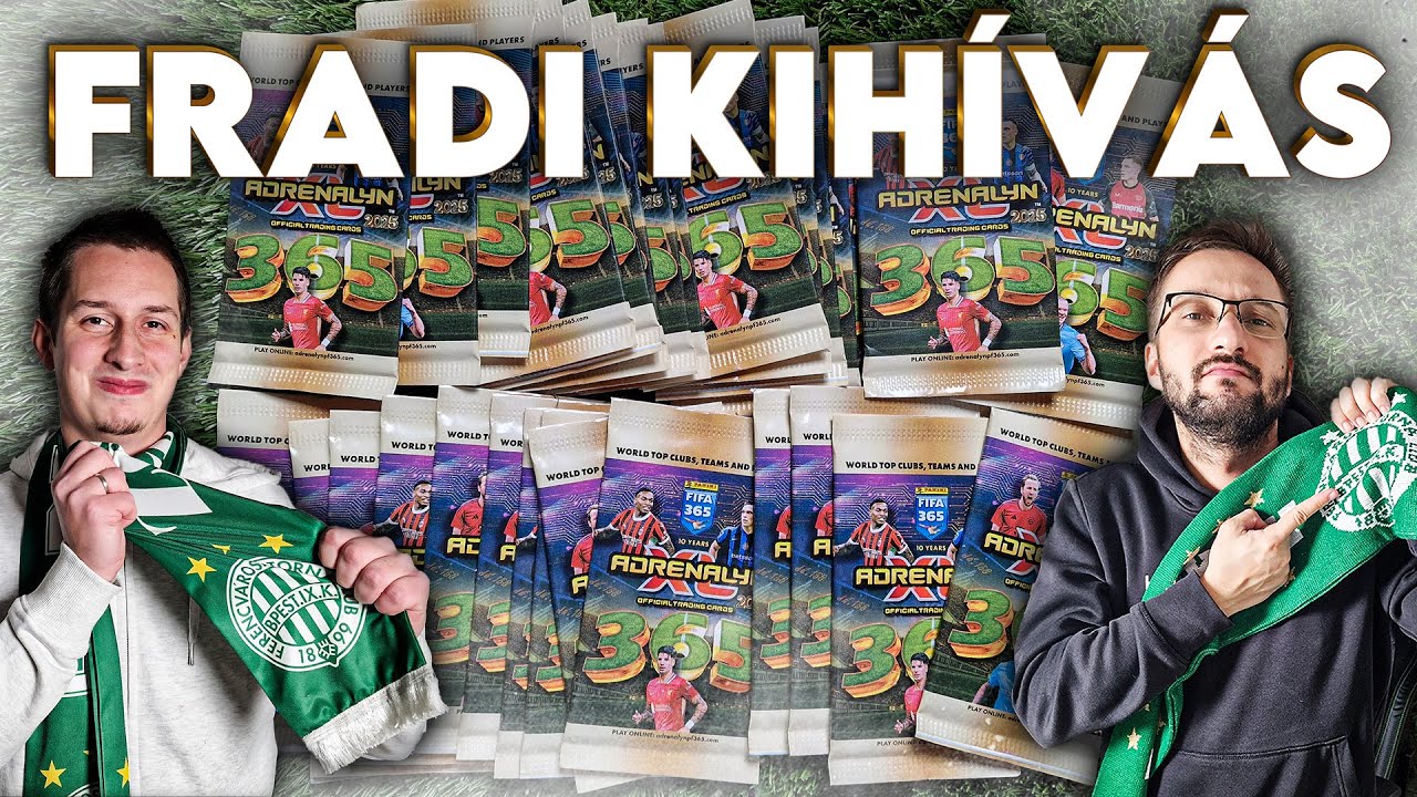 Panini Adrenalyn XL FIFA 365 2025 FCH vs SCH | Ferencv&aacute;ros Kih&iacute;v&aacute;s!