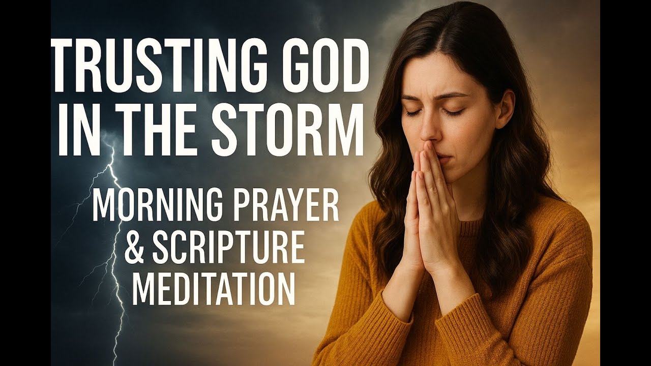 Trusting God in the Storm | Morning Prayer & Scripture Meditation