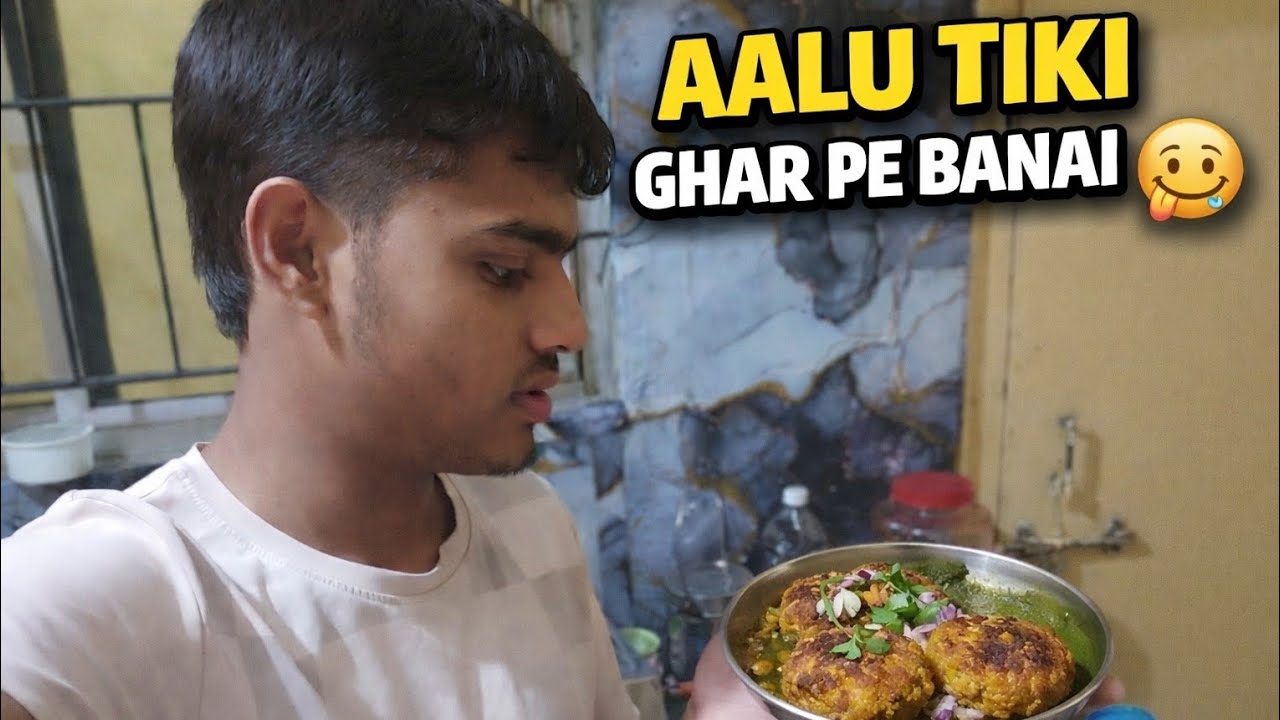 Aaj ghar pe aalu tiki banai 🤤