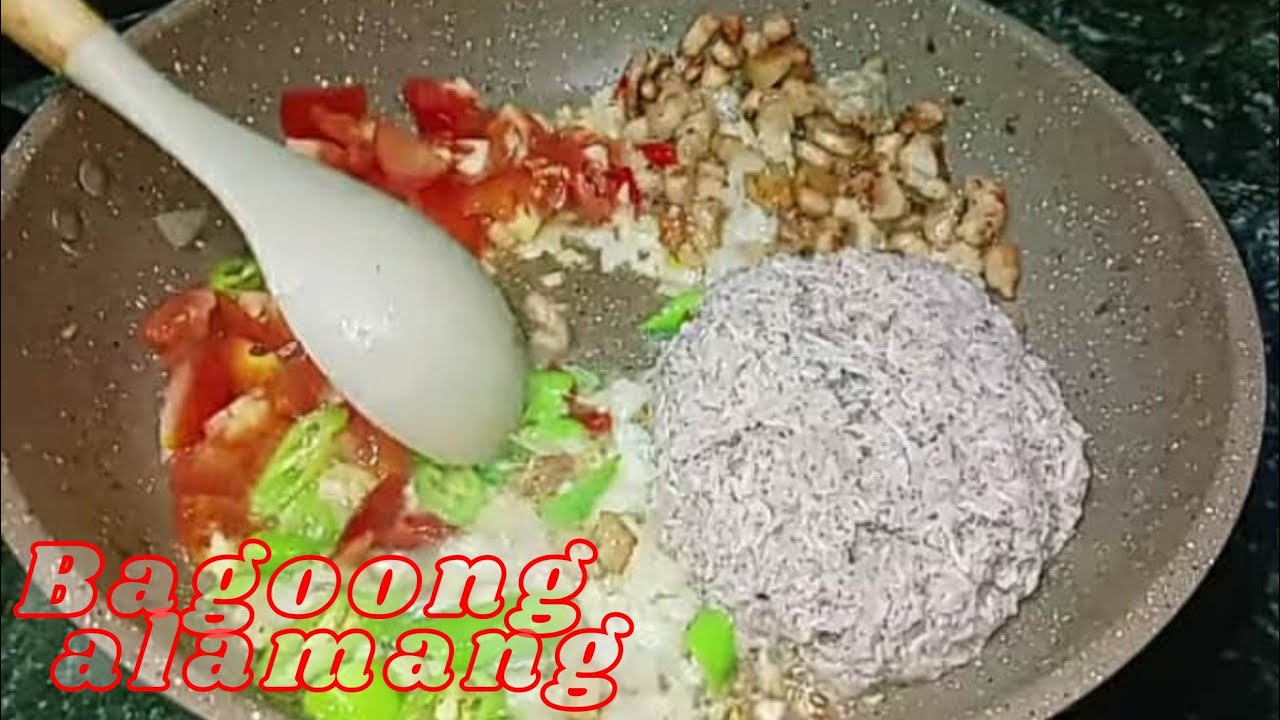 BAGOONG ALAMANG PARA SA KARE KARE || Cook & Play Koh 