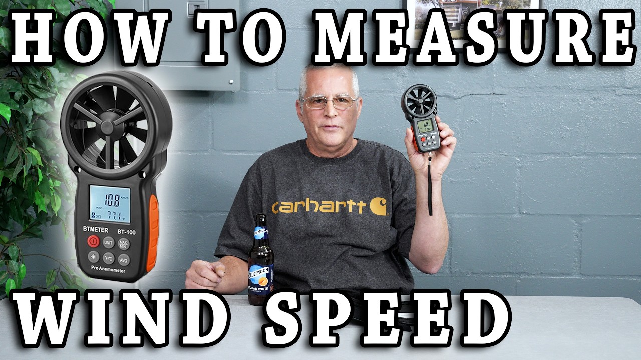 How To Measure Wind Speed - Cheap Useless Anemometer For $32 on Amazon