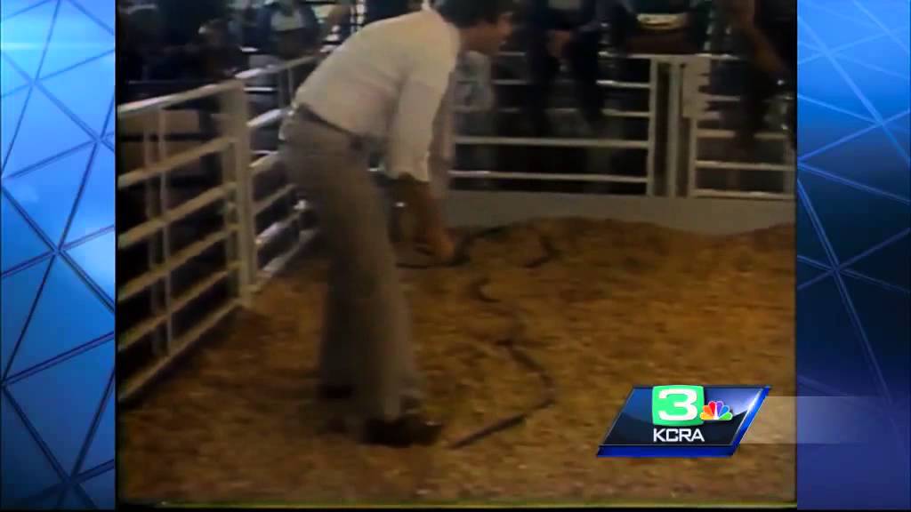 Look back: Tom DuHain gives hog calling a try