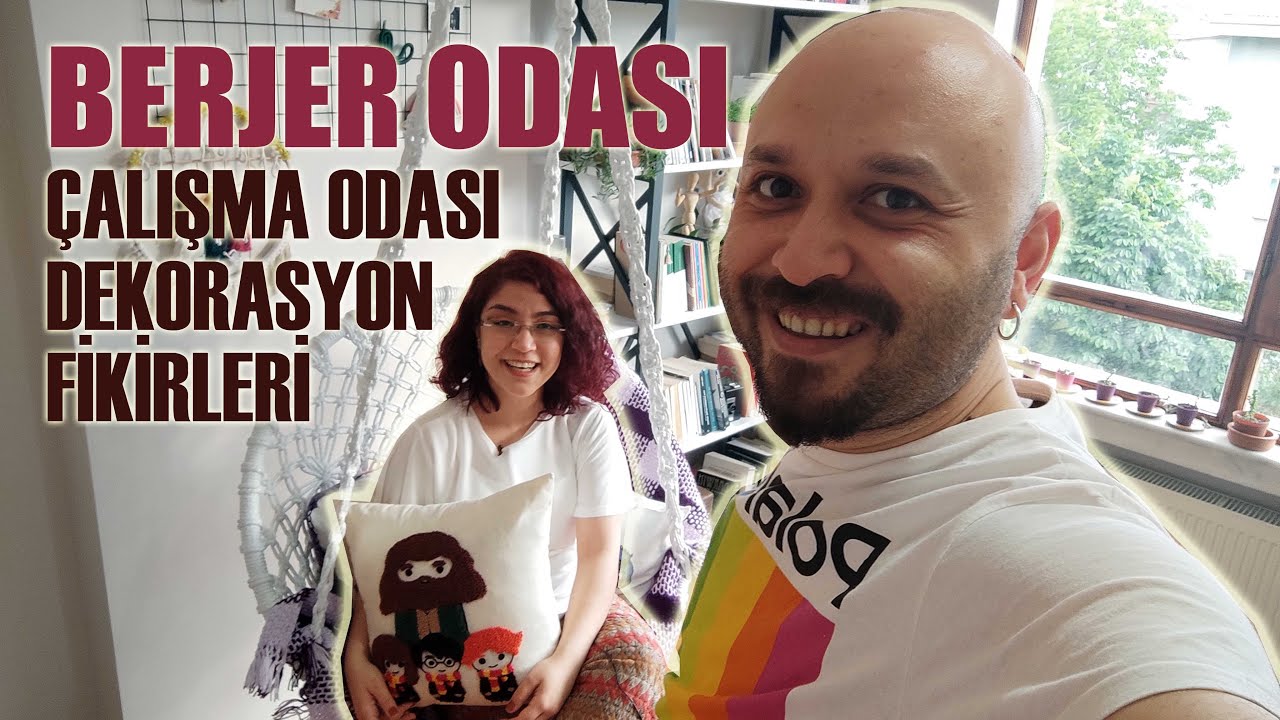 BERJER ODASI – ÇALIŞMA ODASI DEKORASYON FİKİRLERİ | VLOG (Hobi odamızı son haline getiriyoruz)